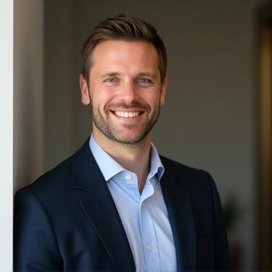 Professionelt portræt af Jonas Schmidt.