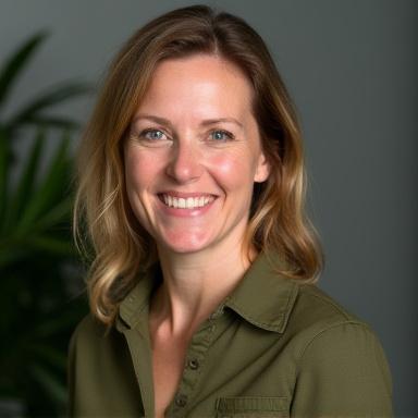 Professionelt portræt af Mette Poulsen.